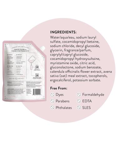 J.R. Watkins Rosewater Gel Hand Soap Refill 3 Pack - 34 Fl Oz Each | Moisturizing, All Natural, Alcohol-Free, Cruelty-Free | Made in USA - Buy Online on GoSupps.com