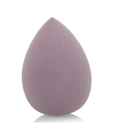 Makeup Sponge 1Pc Cosmetic Puff Powder Puff Smooth Women's Makeup Foundation Sponge Beauty To Make Up Tools & Accessories Water-drop Shape Makeup Sponge Holder(Water-drop Purple)