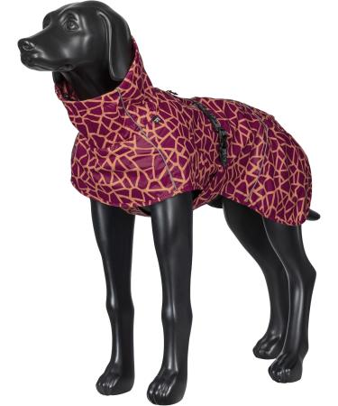 Buy Rukka Pets HAYTON WARM Raincoat for Dogs - Carmine Red | Perfect for Rainy Days | International Shipping - Buy Online on GoSupps.com
