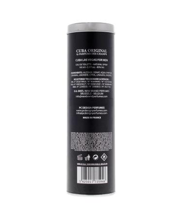 Cuba Cuba City Las Vegas Men 3.3 oz EDT Spray Cedar Pineapple 3.3 Ounce (Pack of 1) - Buy Online on GoSupps.com