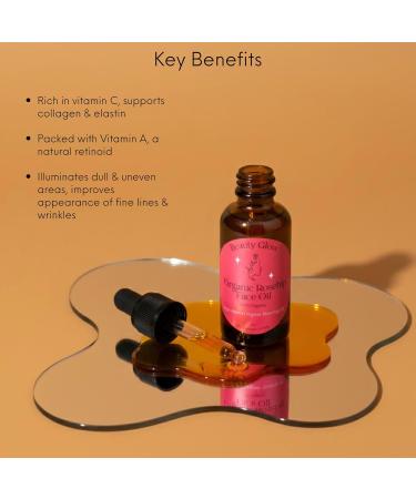Organic Rosehip Oil for Face Anti-Aging Miracle Facial Moisturizer for Face & Gua Sha Cold Pressed Serum Natural Skincare Fortifying Hydrates Skin Moisturizing Beauty Glow 1 Fl Oz - Buy Online on GoSupps.com