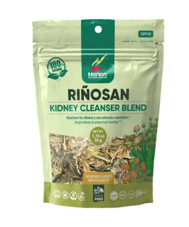 Hanan Ri osan Herbal Blend 1.8 oz (50 g) - Loose Leaf Tea of Dried Chanca Piedra (Stone Breaker) Horsetail Cat's Claw and Huamanpinta - Herbal Supplement