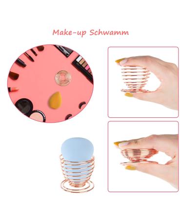 Voarge Makeup Sponge Set - 9 Beauty Blenders & Holder for Liquid Cream & Powder | International Shipping - Buy Online on GoSupps.com