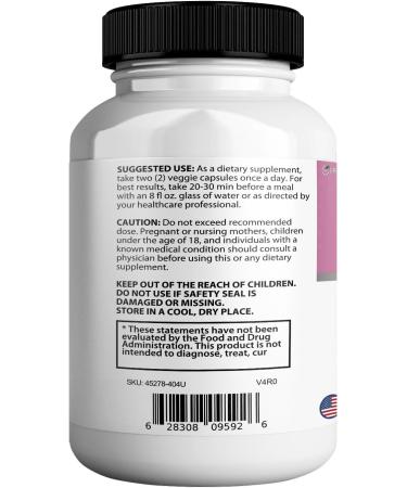 FemiPro MAX Women's Urinary Support Supplement 60 Capsules Extra Strength Bladder Control with Cranberry Hibiscus Dandelion Vegan Gluten Free (1) - Buy Online on GoSupps.com