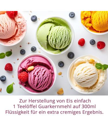 Buy Guarkern Flour E 412 - Low Carb Gluten-Free Thickener & Binder 200g | High-Quality Guar Gum for Baking & Cooking - Buy Online on GoSupps.com