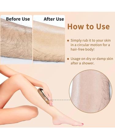 ZXCVB Crystal Hair Eraser - Pain-Free Reusable Epilator for Men & Women | Safe Hair Removal Tool - Buy Online on GoSupps.com