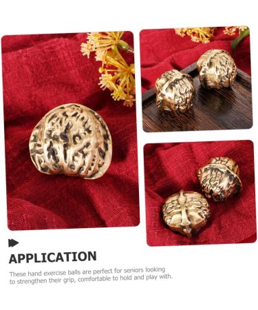 Buy Healvian Chinese Gymnastics Balls - Asian Meditation & Antique Brass Handballs for Relaxation - Buy Online on GoSupps.com