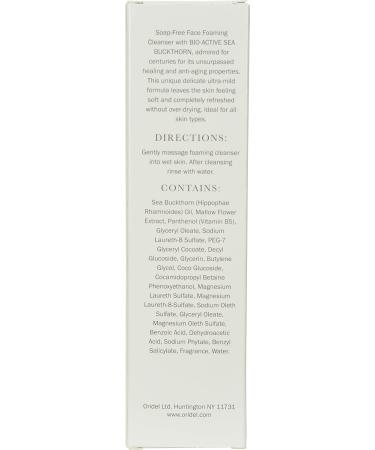 Foaming Face Cleanser - Soap-Free with Sea Buckthorn | Gentle & Hydrating for All Skin Types - Buy Online on GoSupps.com