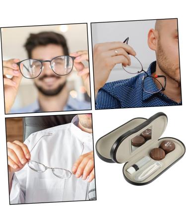 Stobaza 2-in-1 Portable Glasses Case Set - Versatile & Stylish Eyewear Storage for Travel - Buy Online on GoSupps.com