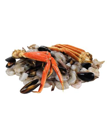 Sea Best Seafood Festival Shrimp and Crab Pot - 3lb | Fresh and Delicious Seafood Mix - Buy Online on GoSupps.com
