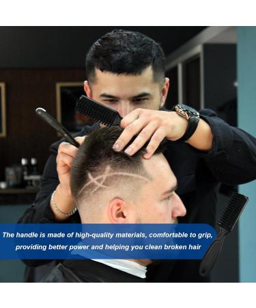 3-Piece Sleek Bun Hairdresser Brush Set | Professional ABS Handle & Fiber Bristles | Ideal for Salon Use | 13.7cm x 2.5cm - Buy Online on GoSupps.com