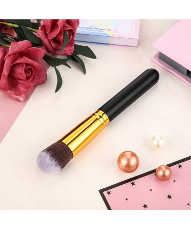 2 Pack Large Kabuki Self Tanner Brush for Face | Sunless Tanning Brush for Men and Women | Round Head for Easy Application and Blending - Buy Online on GoSupps.com