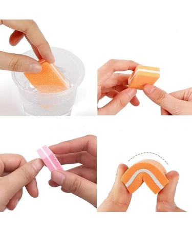 BOULTON Mini Nail Buffer Pack of 50 | 100/180 Grit Nail Buffer Blocks Sanding Block for Natural Gel & Acrylic Nails | Nail Buffers Buffing Block for Home & Salon | Nail Buffer Block (Black) - Buy Online on GoSupps.com