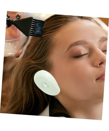 Angoily 3 Pairs Silicone Earmuffs Ear Shield Ear Caps for Hair Drye Hair Dyeing Ear Covers Ear Caps Hair Salon Shower Ear Cap Ear Protection Silica Gel Universal Men and Women - Buy Online on GoSupps.com