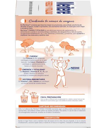 Meritene strength and vitality shake in powder chocolate flavor 30 envelopes - Buy Online on GoSupps.com