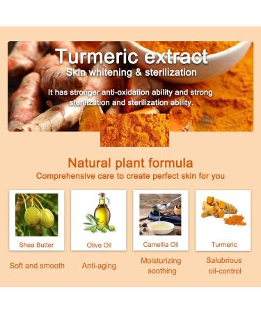 Buy Ginger Soap & Turmeric Handmade Bar - Moisturizing & Deep Cleansing with Soap Saver Bag - International Shipping Available - Buy Online on GoSupps.com