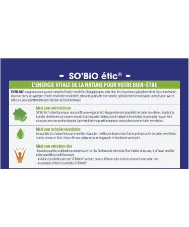 SoBio tic Essential Oil Diffuser - Plug-In for Aromatherapy | International Shipping Available - Buy Online on GoSupps.com