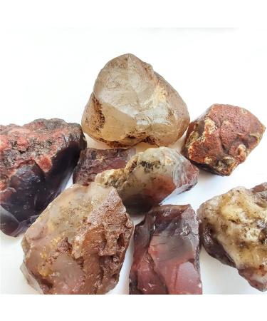 Natural 200g Natural Onyx Stone Rough Carnelian Raw Stone Crystal Red Agate Specimens ningxiao - Buy Online on GoSupps.com