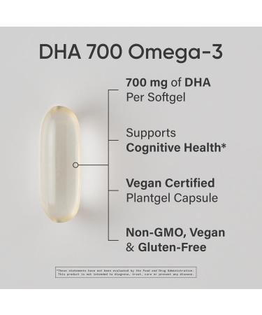 Sports Research Vegan Supplements Pack - Vegan DHA 700mg Omega-3 + Vitamin D3 K2 5000iu + Magnesium L-Threonate Capsules 2000mg - Buy Online on GoSupps.com
