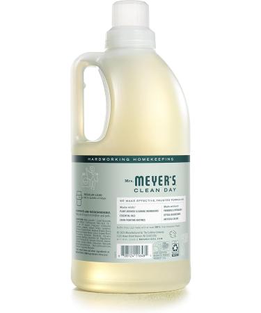 MRS. MEYER'S CLEAN DAY Biodegradable Laundry Detergent - Birchwood Scent 64 oz (64 Loads) - Eco-Friendly Essentials - Buy Online on GoSupps.com