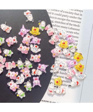 56PCS Kawaii Nail Art Charms: Cute Cat Resin Jelly Gummy Candy Slime Making Ornament DIY Decor - Buy Online on GoSupps.com