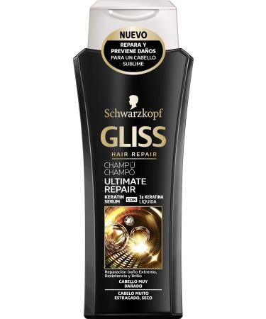 Gliss Schwarzkopf Ultimate Repair Gliss Shampoo 250 ml Pack of 2