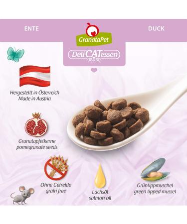 Granapet Delicatessen Duck - Grain-Free Sugar-Free Dry Cat Food 1.8kg | Tasty Single Feed for Adult Cats - Buy Online on GoSupps.com