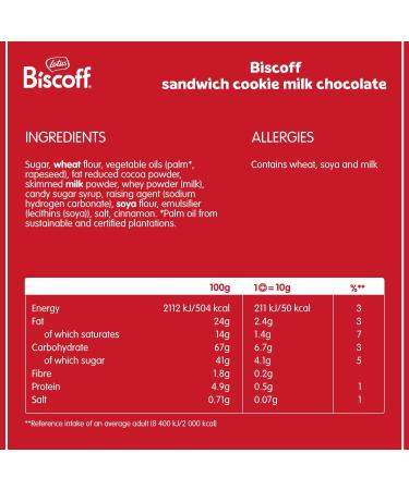 Lotus Biscoff Filled Cream Chocolate Flavor | No Artificial Colors or Flavors | 15 Biscuits per Pack | 150 g - Buy Online on GoSupps.com