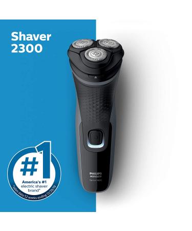 Philips Norelco Shaver 2300 Rechargeable Electric Shaver with Pop-Up Trimmer - Black | S1211/81 - Buy Online on GoSupps.com