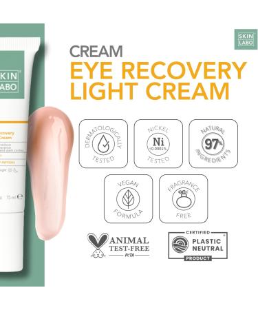 SkinLabo - Cream Recovery Bags and Dark Circles with Lifting Effect Distensive and Relaxing Effect with Eyeseryl Peptide and Haloxyl Peptide - 15 ml New Version - Buy Online on GoSupps.com