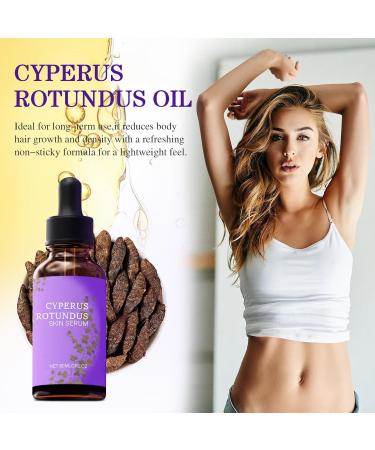 2PCS Cyperus Rotundus Skin Serum 60 Ml / 2 Floz Cyperus Rotundus Oil for Hair Removal Suitable for All Skin Types - Buy Online on GoSupps.com
