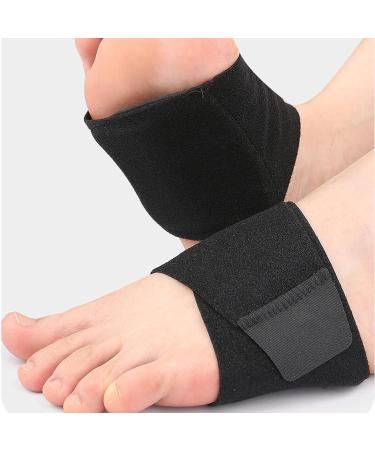 ZJchao Arch Support Inserts - Elastic Braces for Flat Feet | Reduces Soreness | 2 Pairs for Women & Men - Black - Buy Online on GoSupps.com