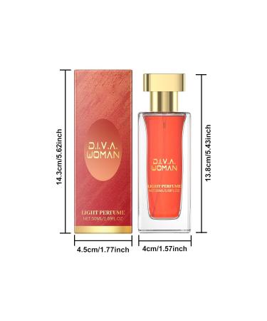 Fresh Floral Perfume - Long Lasting Jasmine Eau de Perfume - Pheromones Perfumes for Women: A Luxurious and Captivating Fragrance to Unleash Your Individuality - 1.7 Fl Oz Red - Buy Online on GoSupps.com