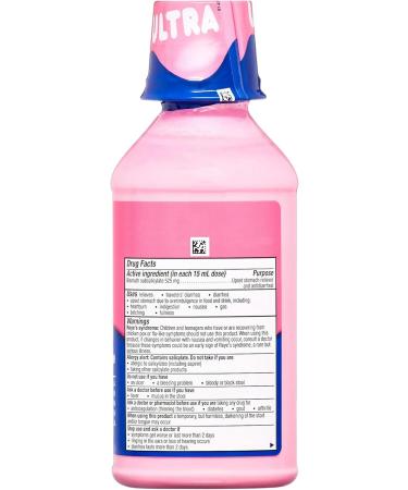 Pepto-Bismol Max Strength Liquid 8 oz - Buy Online on GoSupps.com