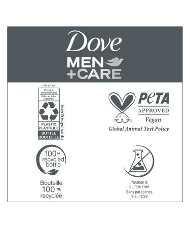 Dove Men+Care 2-in-1 Shampoo & Conditioner - Pure Fresh Orange & Sage - Strong Healthy Hair - Vitamin C & Mineral Complex - 17.5 oz - International Shipping - Buy Online on GoSupps.com