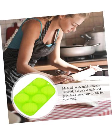 Alipis 1pc Easter Egg Cake Mold Candy Gummies Silicone Chocolate Molds Easter Silicone Mould Easter Egg Decorations Egg Shape Silicone Molds Easter Cakes Mold Silica Gel Biscuit Soap Mold 26.5X16.5CM Green - Buy Online on GoSupps.com