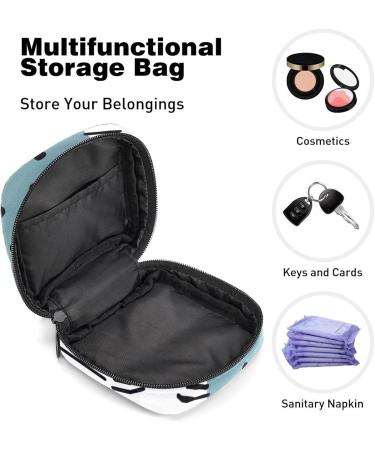 Shop Women's Zebra Pattern Storage Pockets Stillpad Holder - Portable Period Kit Bag for Girls - Buy Online on GoSupps.com