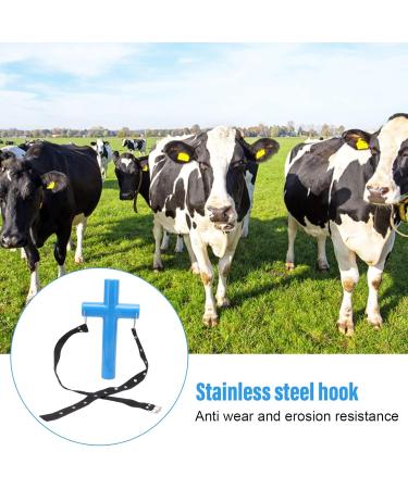 Buy Demeras Veterinary Mouth Opening Tool | Blue Cross Cattle Medicine Feed Opener | Durable Stainless Steel Hook for Animal Husbandry (L) - International Shipping Available - Buy Online on GoSupps.com