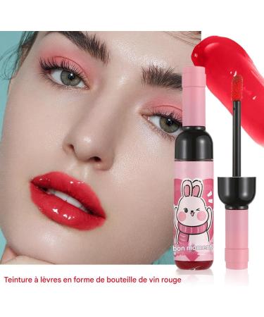 Wine Lipstick Nourishing Lip Gloss | Long-Lasting Liquid Lip Gloss Wine Colour Water Resistant Perfect Makeup Beauty Natural Look For Women And - Buy Online on GoSupps.com
