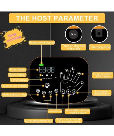 Rehabilitation Robot Gloves for Stroke Recovery | Hemiplegia Finger Rehab Trainer | USB Charging | Home Use (Left Hand L - Buy Online on GoSupps.com