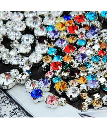 Choupee 130PCS Sew On Rhinestones | Prong Setting Glass Rhinestone Mix for Costume & Garments - Buy Online on GoSupps.com