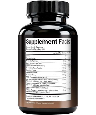 Beef Liver Capsules with Tudca - Beef Organ Supplement for Women Liver Kidney Heart Uterus Tissue Support Liver Health & Detox Energy Women s Health & Hormonal Balance Grass Fed Non-GMO - Buy Online on GoSupps.com