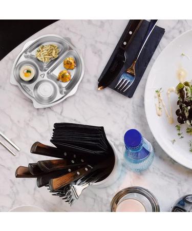 Buy Cabilock Cartoon Owl Stainless Steel Divided Plates for Kids - Durable & Portable Dining Dishes for Toddlers - Buy Online on GoSupps.com