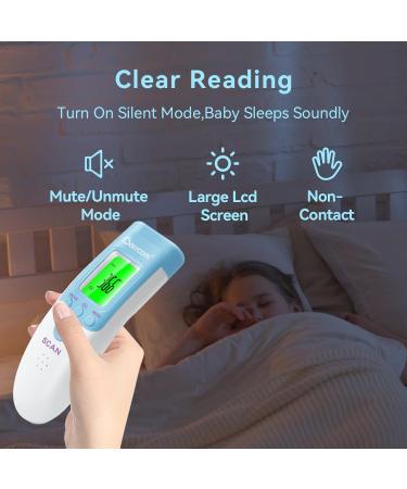 Berrcom Digital Infrared Forehead Thermometer for Babies - Contactless Fever Alarm C/ F Switch 3 Colors - Buy Online on GoSupps.com