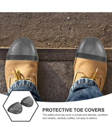 Yardwe Metatarsal Toe Guards - Protective Safety Footwear Covers for Work Boots | Steel Toe Protection Accessories - 9.40x6.40x4.40CM - Buy Online on GoSupps.com