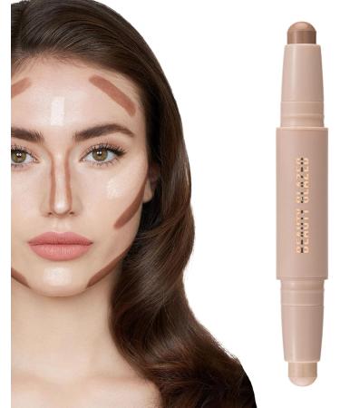 Contour Stick Makeup | Blendable Creamy Bronzer - Waterproof Face Concealer Pen Bronzer Stick Face Makeup Stick for Girls Women Troonz - Buy Online on GoSupps.com