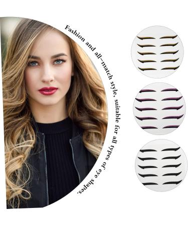 SOESFOUFU 20 Pairs Eyeshadow Stickers Eyeliner Stickers Eye Line Strips Eye Skin Sticker Eyelid Strips Reusable Eyeshadow Tapes Eye Makeup Tools Women Eyeliner Sticker Eyeliner Decal - Buy Online on GoSupps.com