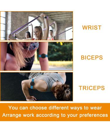 4th Replacement Heart Frequency Monitor Tapes - Adjustable 2x40cm Soft Heart Rate Belt in 4 Colors - International Shipping - Buy Online on GoSupps.com