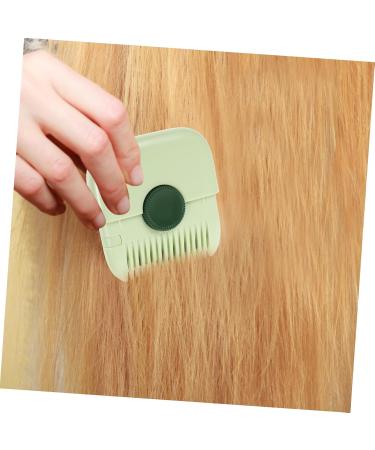 Ipetboom Slim Hair Cutting Comb - Double-Sided Razor Fringe Tool for Kids | 7.2x6.6cm ABS Design - Buy Online on GoSupps.com