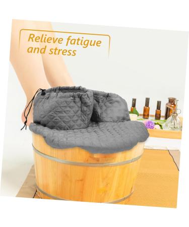 BIUDECO Thermal Insulation Foot Bath Cover Sauna Foot Bath Accessory Bucket Holder Bucket Protectors Bucket Cover Foot Basin Hood Dual Bucket Foot Basin Cover Bucket Sleeve Foot Tub Cover - Buy Online on GoSupps.com